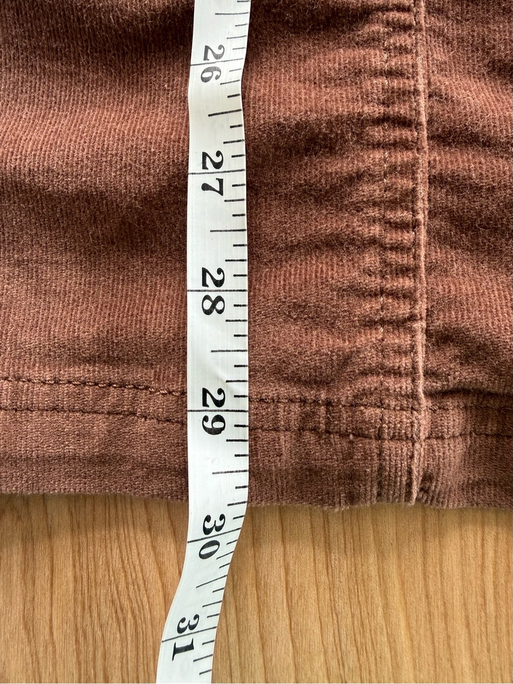 Celebrity Pink Brown Corduroy Button-Front Pinafore Dress XL - Picture 9 of 9